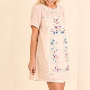 Umgee embroidered bohemian dress